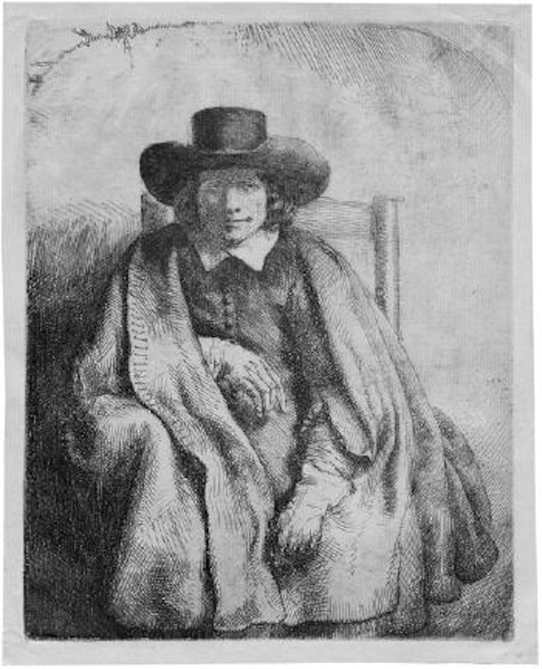Bildnis Clement de Jonge by Attributed to Rembrandt Harmensz van Rijn