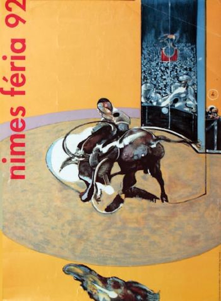 Nimes Féria 92 by Francis Bacon