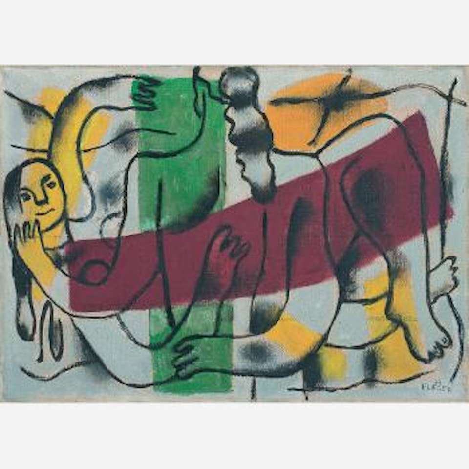 Esquisse pour les Odalisques by Fernand Leger