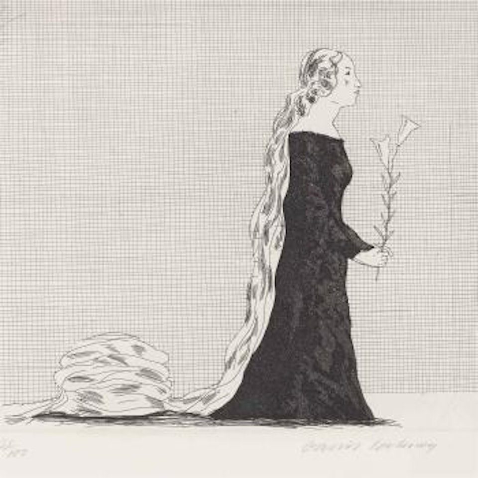 The older Rapunzel by David Hockney