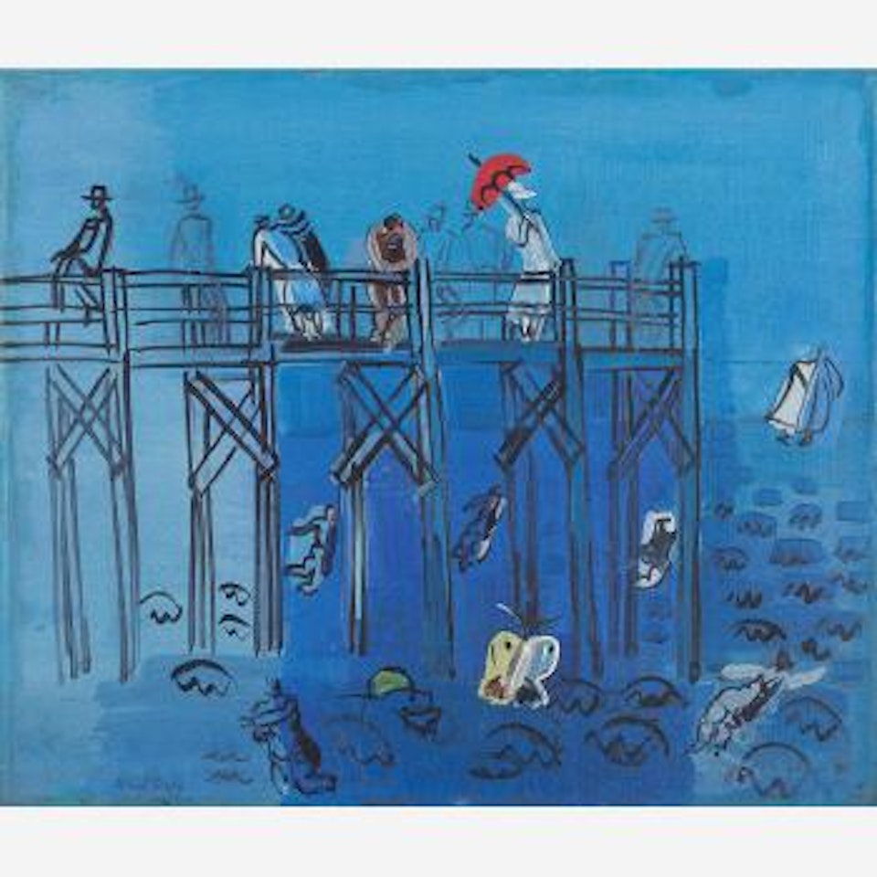 L’estacade by Raoul Dufy