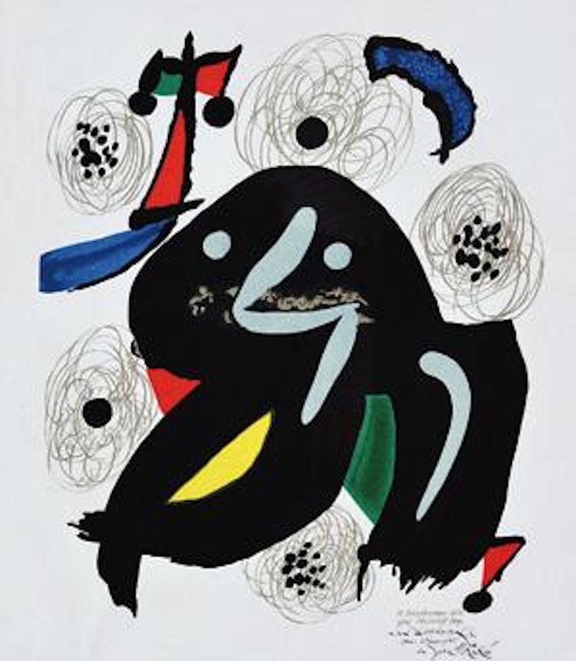 La Melodie Acide by Joan Miró