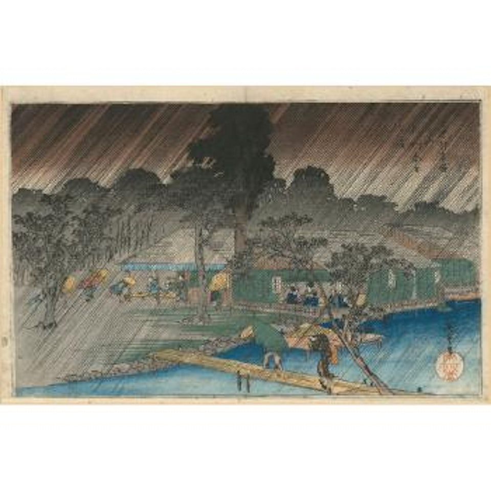Tadasugawara no Yudachi by Utagawa Hiroshige