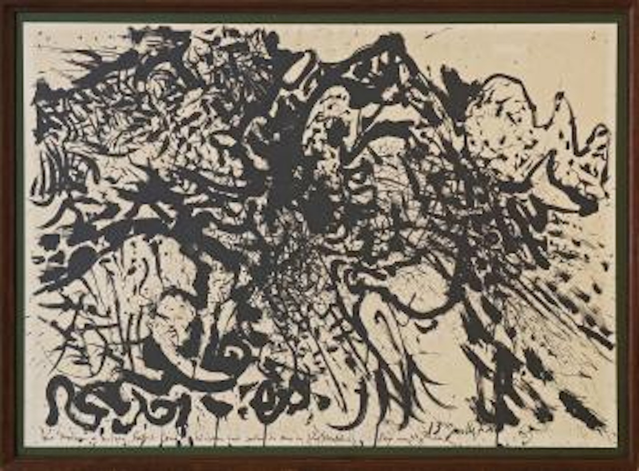 Memory of Jean Moulin by Jean René Bazaine