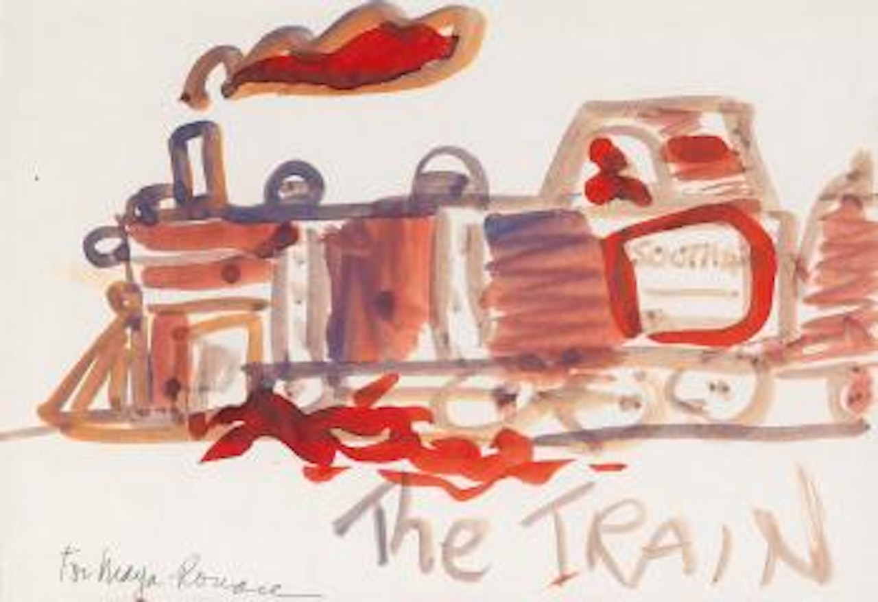 The Train by Romare Bearden