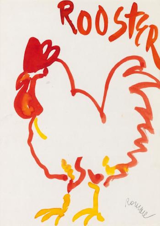 Rooster by Romare Bearden