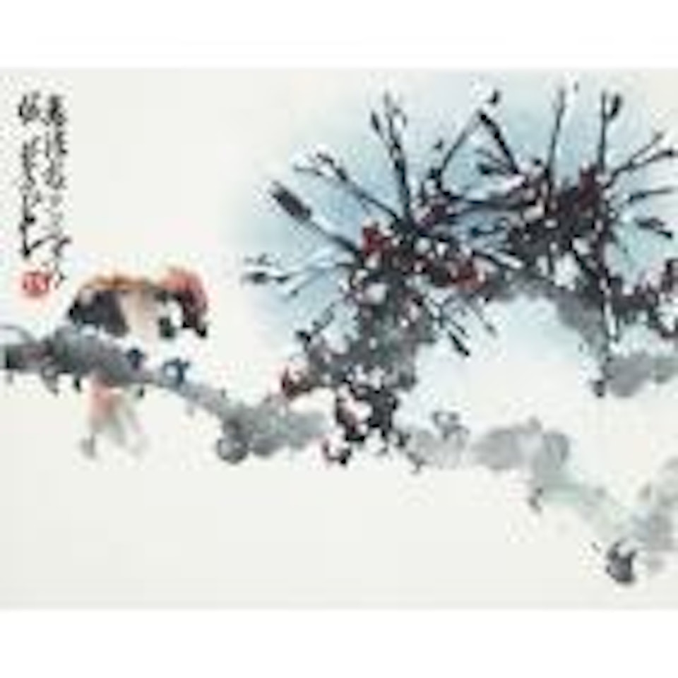 Four colors of the seasons by Zhao Shao'ang