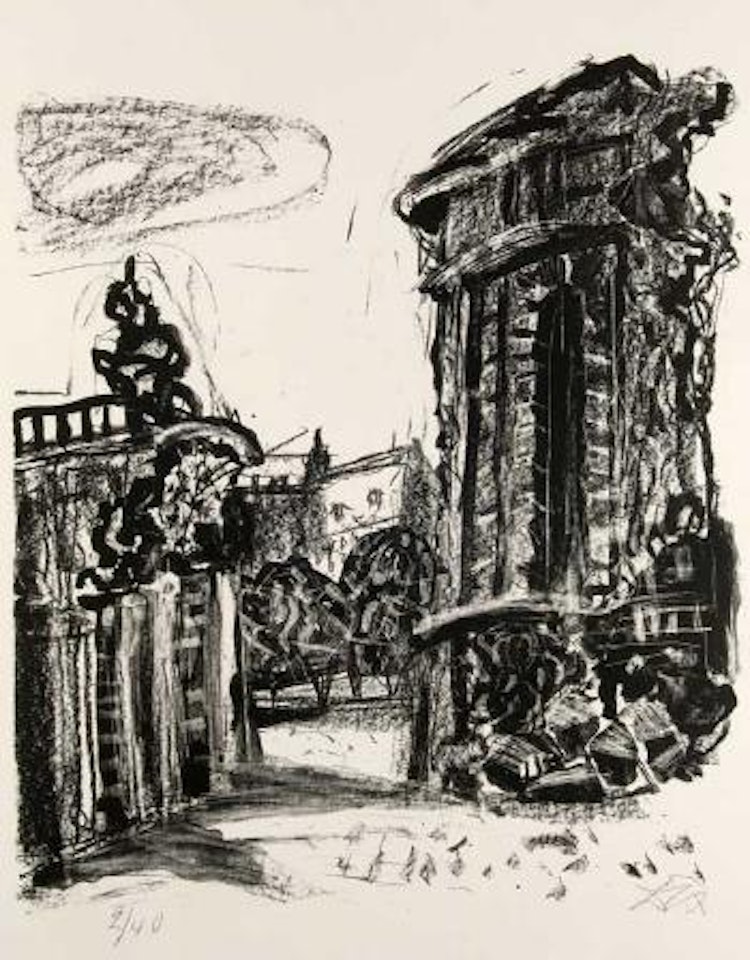 Ruine der Frauenkirche by Otto Dix