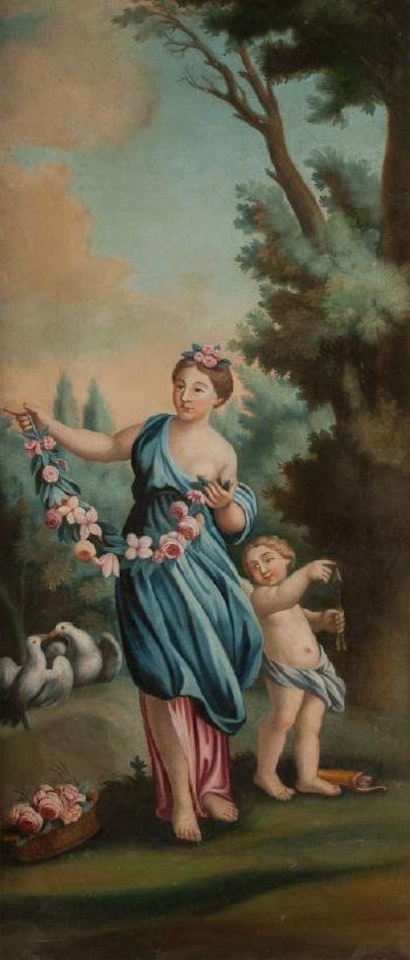 Four Seasons (four works) by Italian School