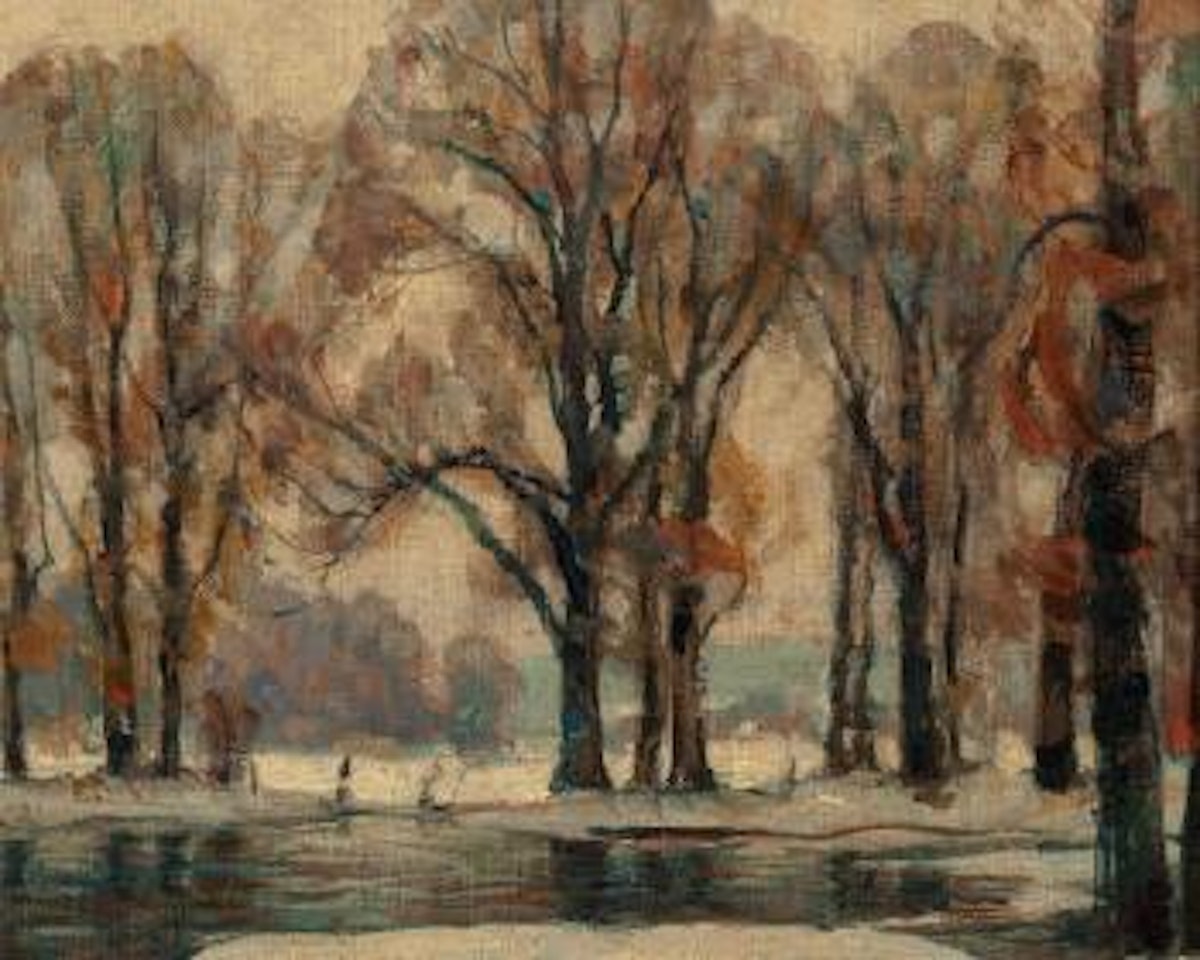 Along the Creek by John Fabian Carlson