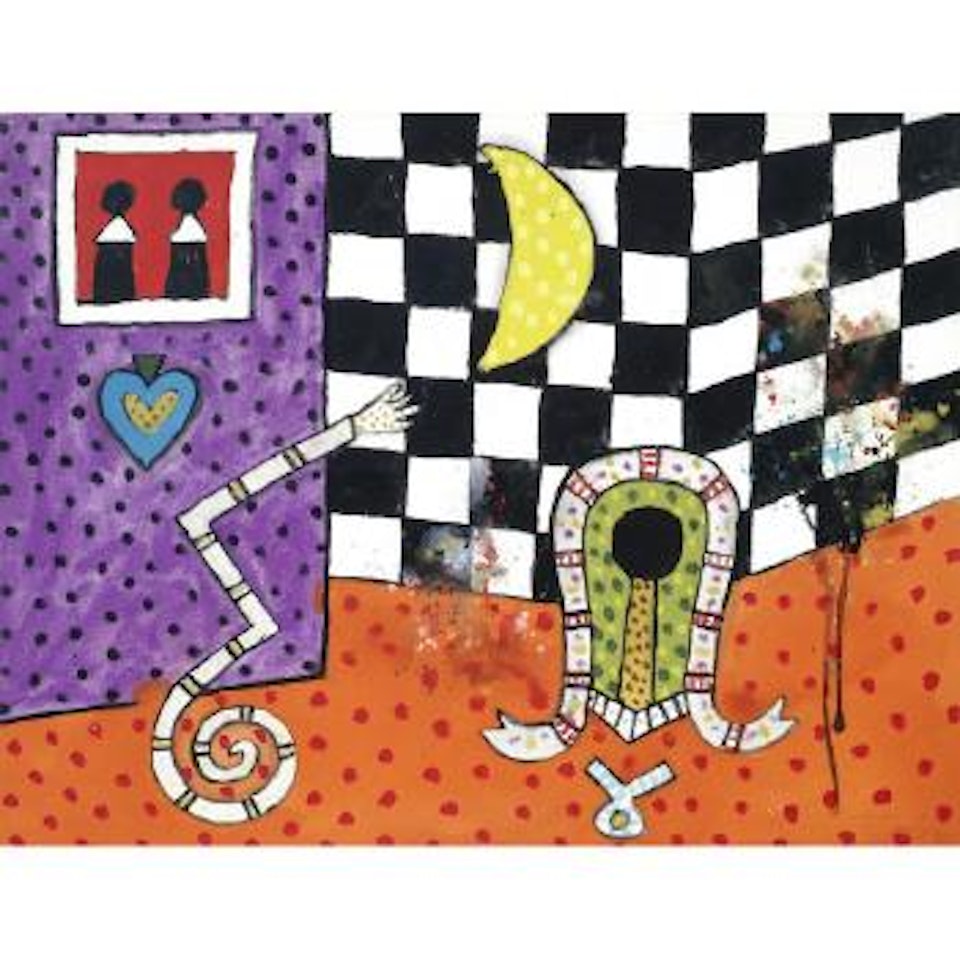 Witch wall no.3 by Alan Davie