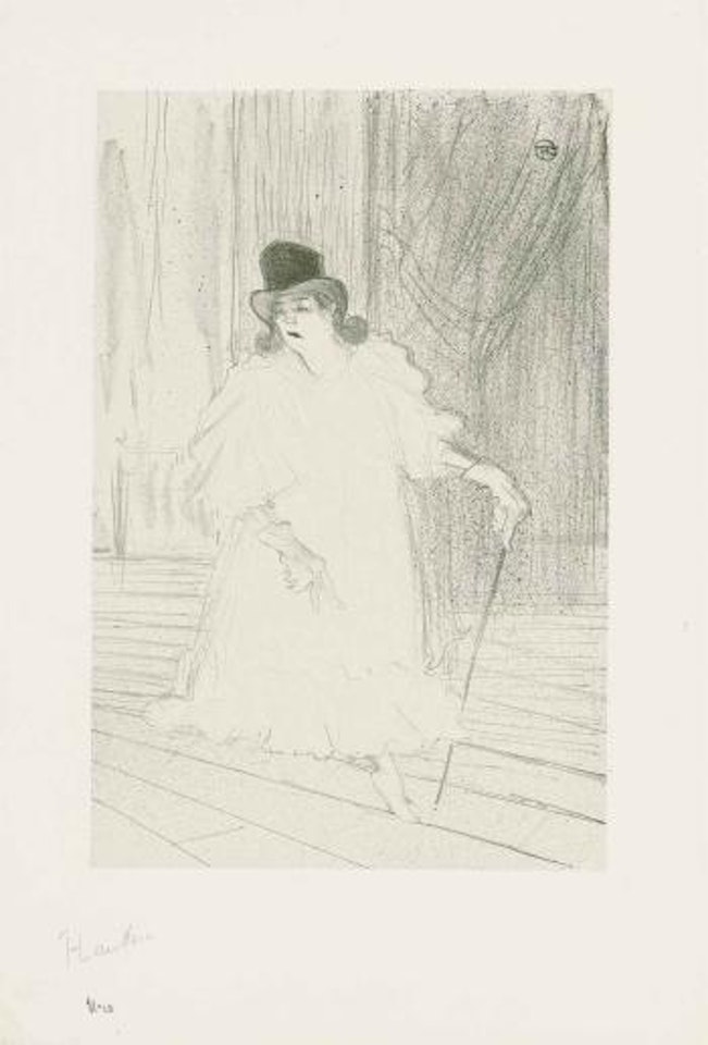 Cecy Loftus by Henri de Toulouse-Lautrec