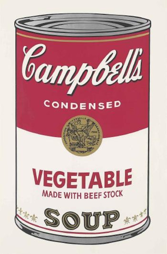 Vegetable, from: Campbell's Soup I by Andy Warhol