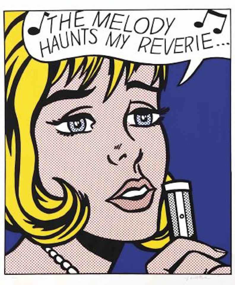 Reverie, from: 11 Pop Artists, Volume II by Roy Lichtenstein