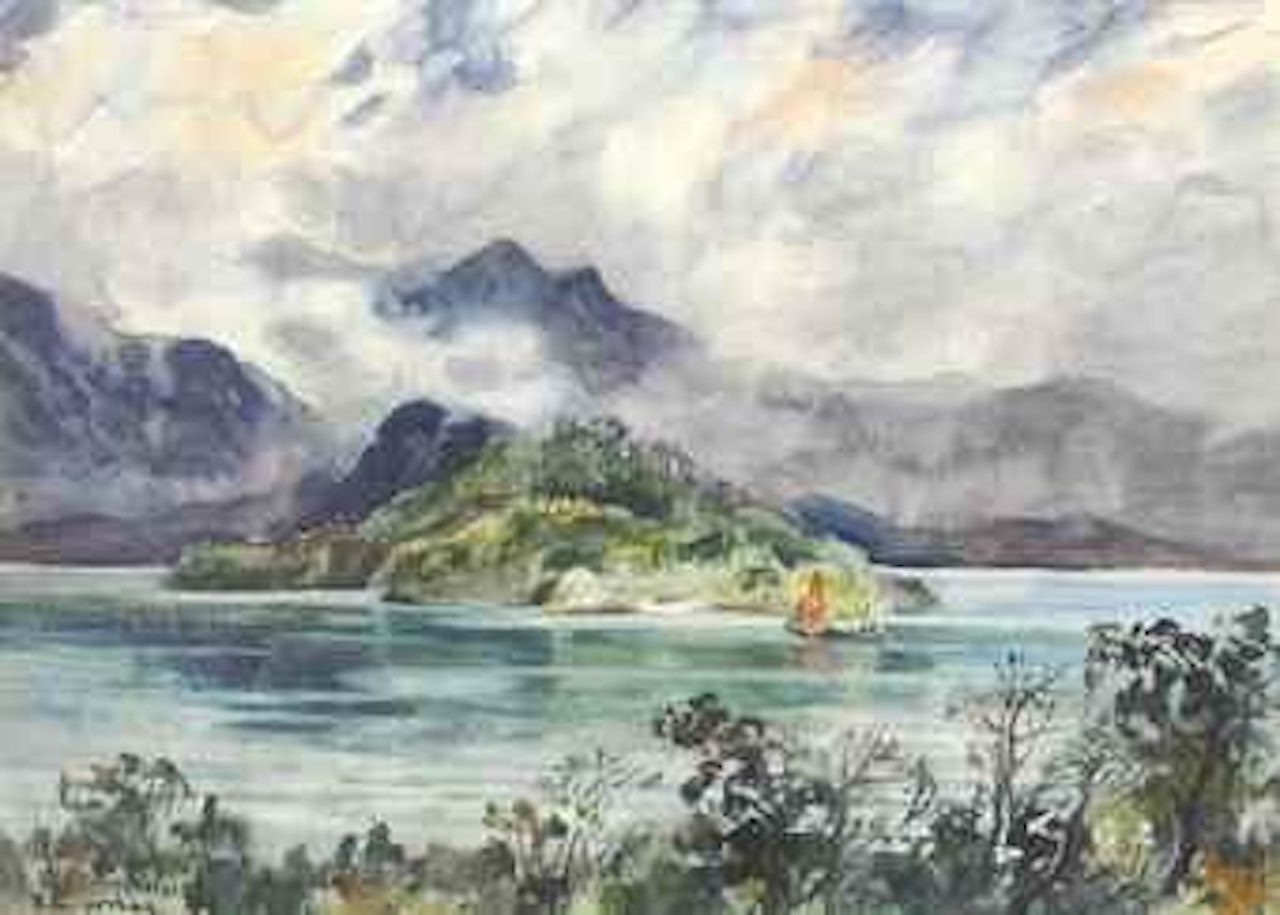 Sun Moon Lake by Ran In-Ting (Lan Yinding)