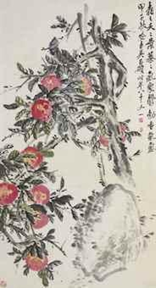 Peaches by Wu Changshuo