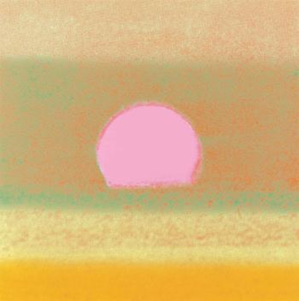 Sunset by Andy Warhol