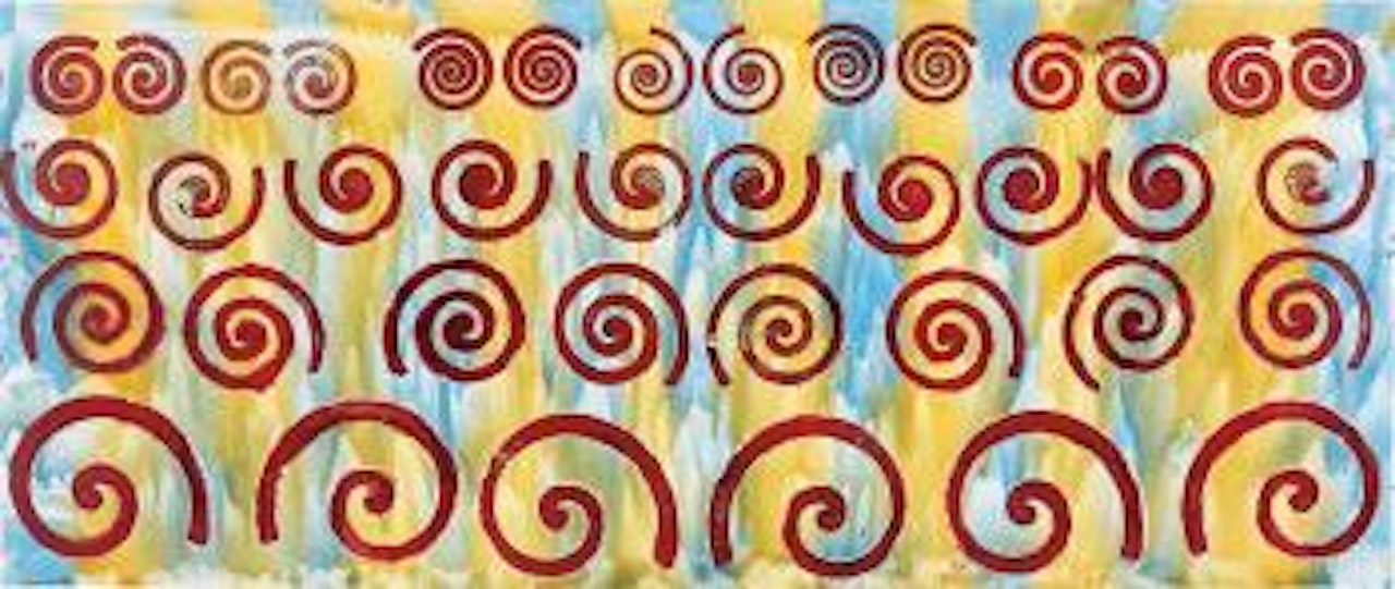 Untitled #7 by Philip Taaffe