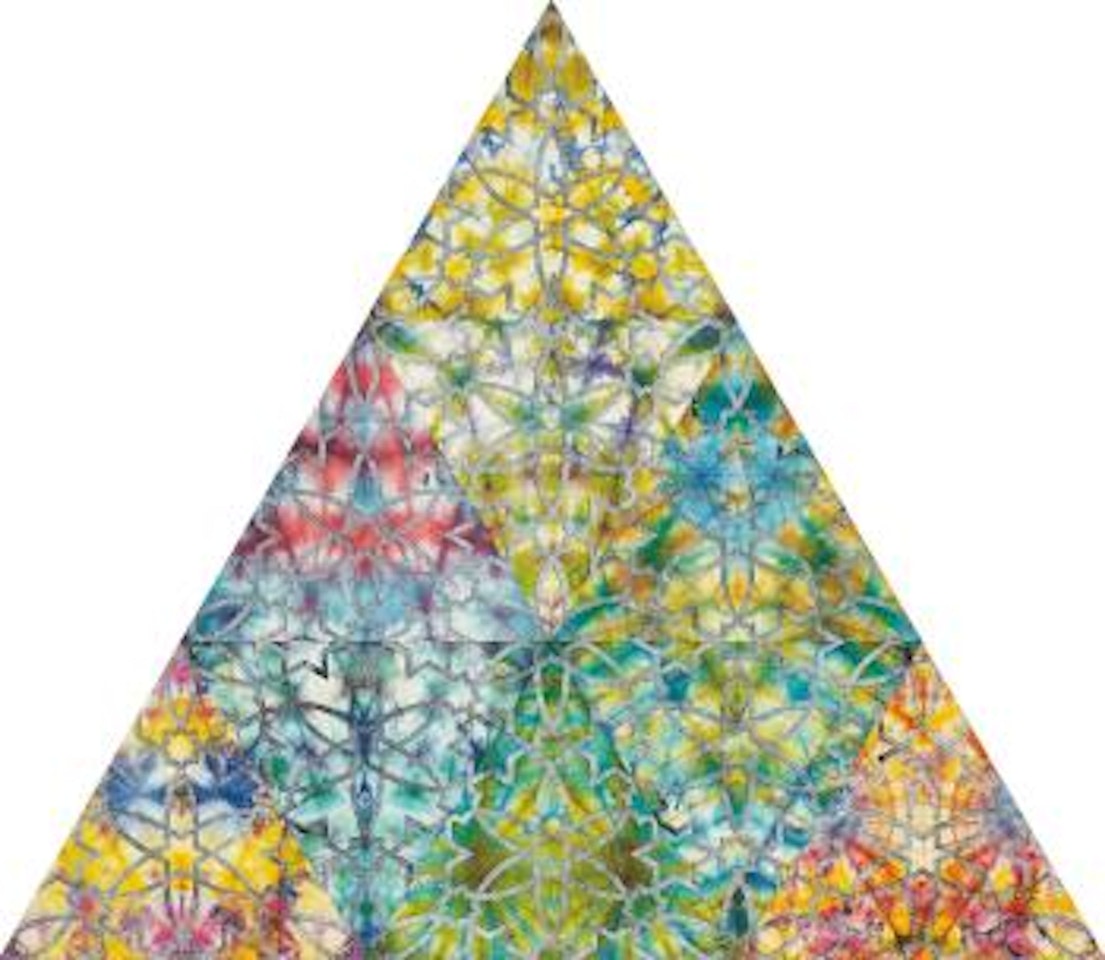 Bardo Triangle by Philip Taaffe