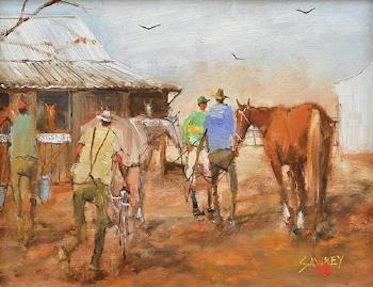 In the stalls, Boulia races by Hugh Sawrey