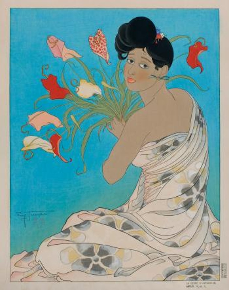 La Gerbe d’Anthurium - Angur, M du S by Paul Jacoulet