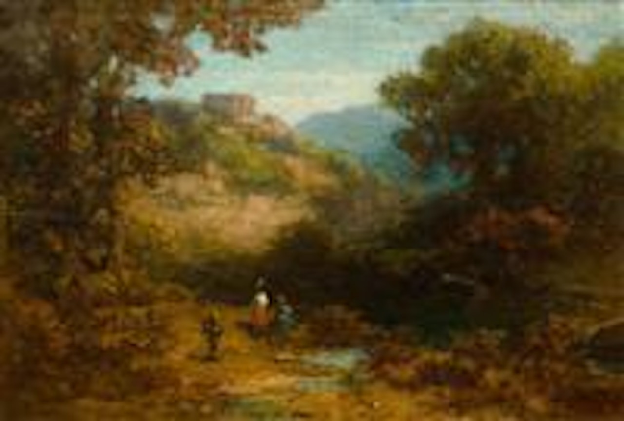 Südliche Landschaft (A southern landscape) by Carl Spitzweg