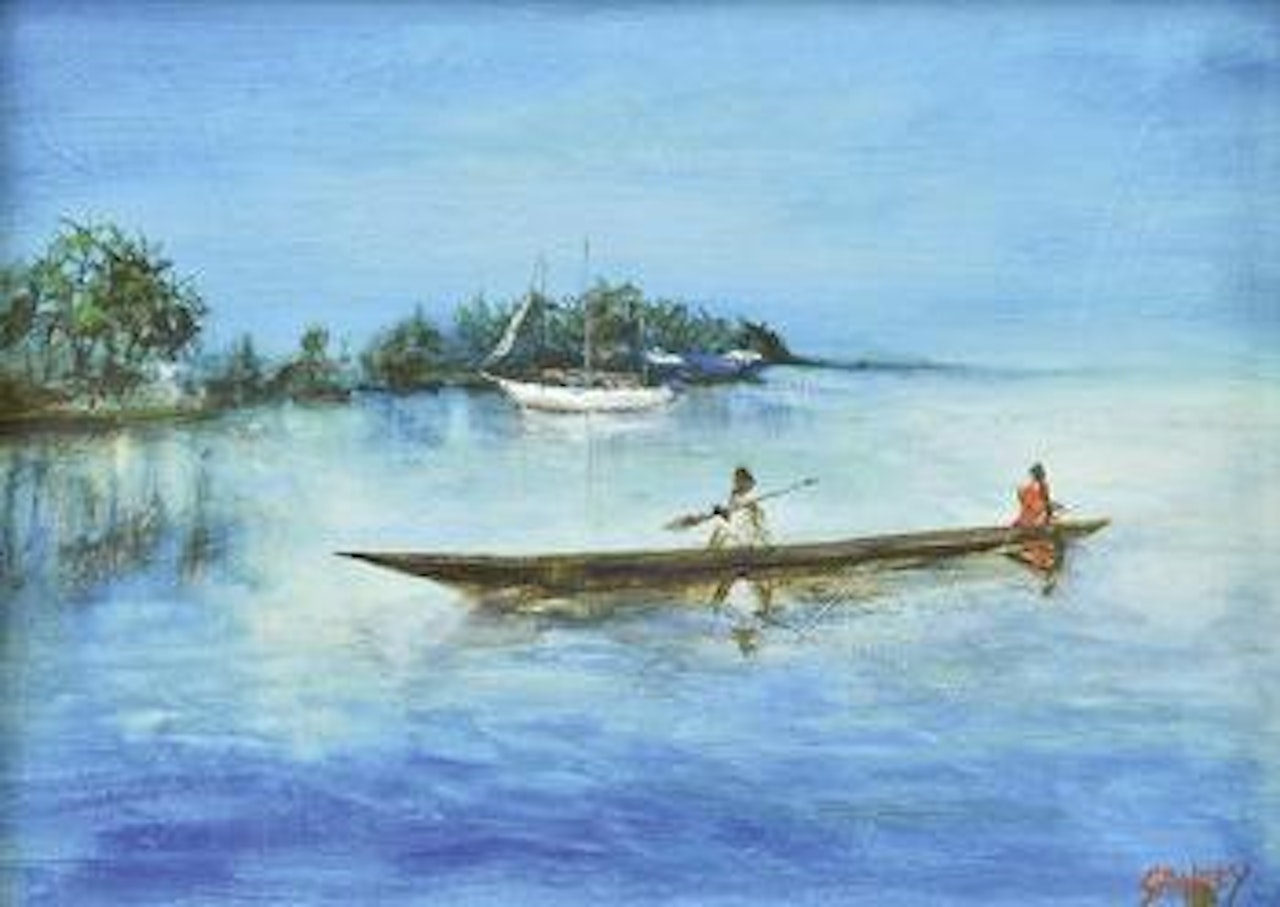 Island trade by Hugh Sawrey