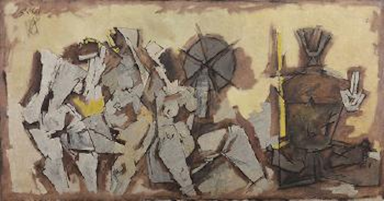 Untitled by M.F. Husain