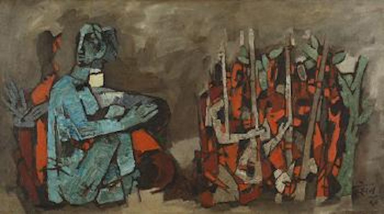 Untitled by M.F. Husain