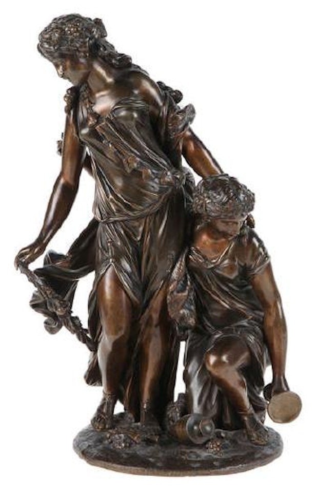 Two Vestal Virgins by Mathurin Moreau
