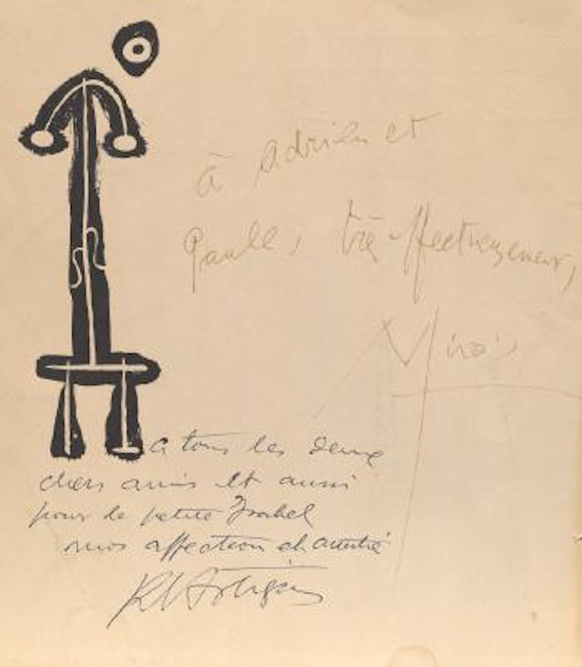 Derriere le Miroir cover by Joan Miró