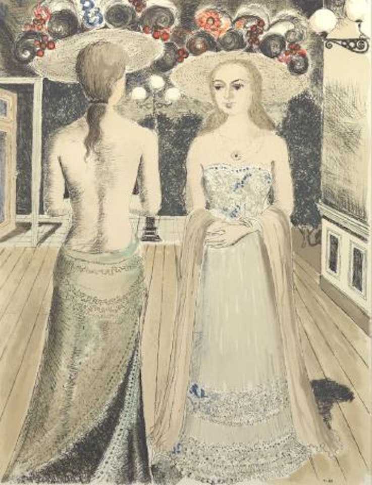 Les Rivales (J. 5) by Paul Delvaux