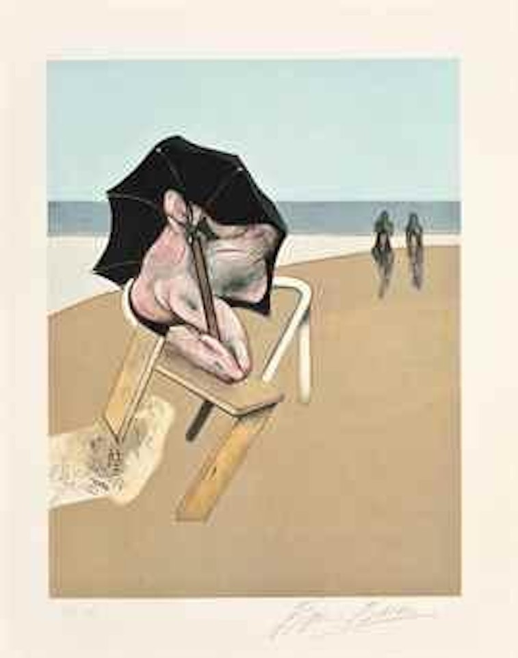 Left Plate by Francis Bacon