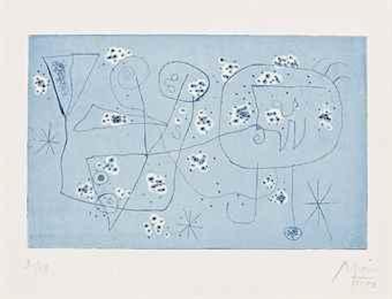 One Plate, From: Serie IV by Joan Miró