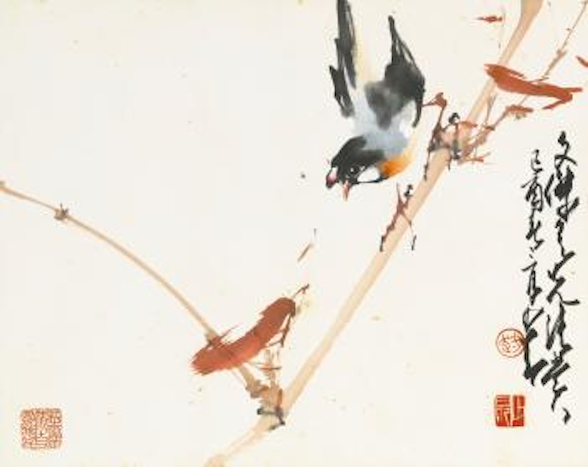 Sparrow by Zhao Shao'ang