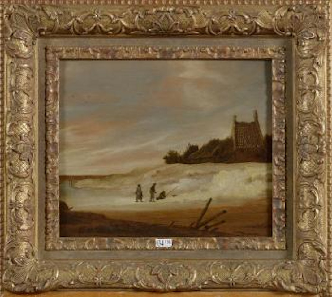 Bords de mer animés by Jan van Goyen