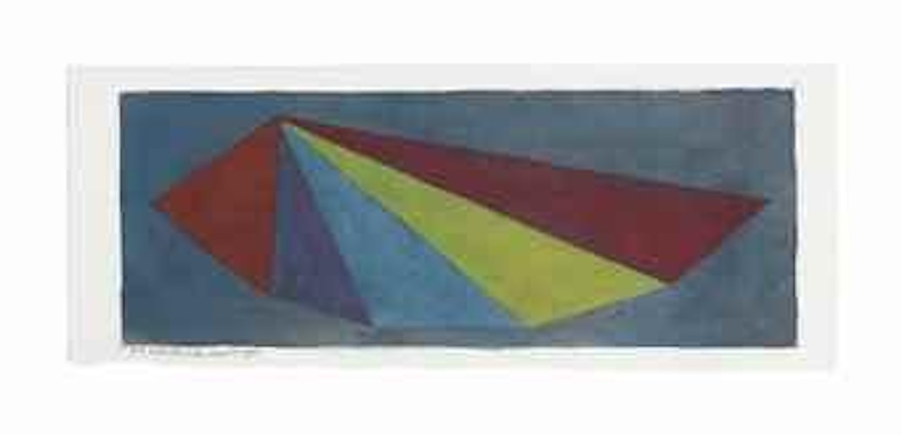 Asymmetrical Pyramid by Sol LeWitt