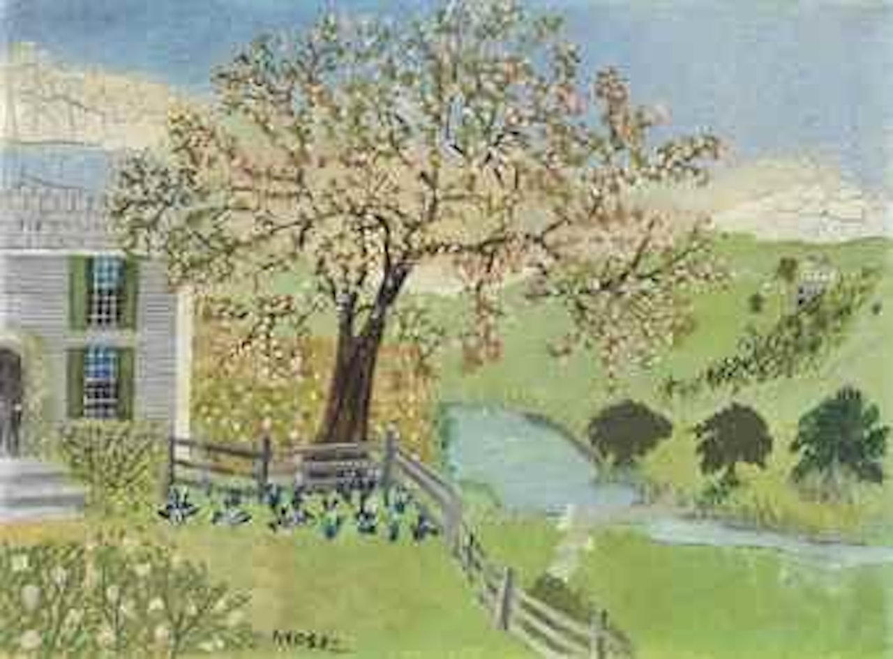The Apple Tree by Grandma Moses