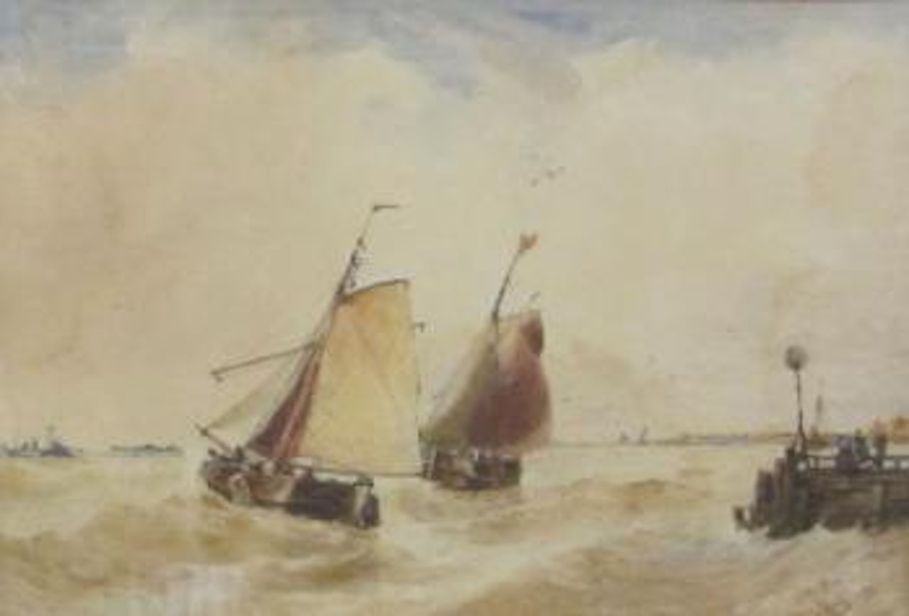 On the Maas by Thomas Bush Hardy