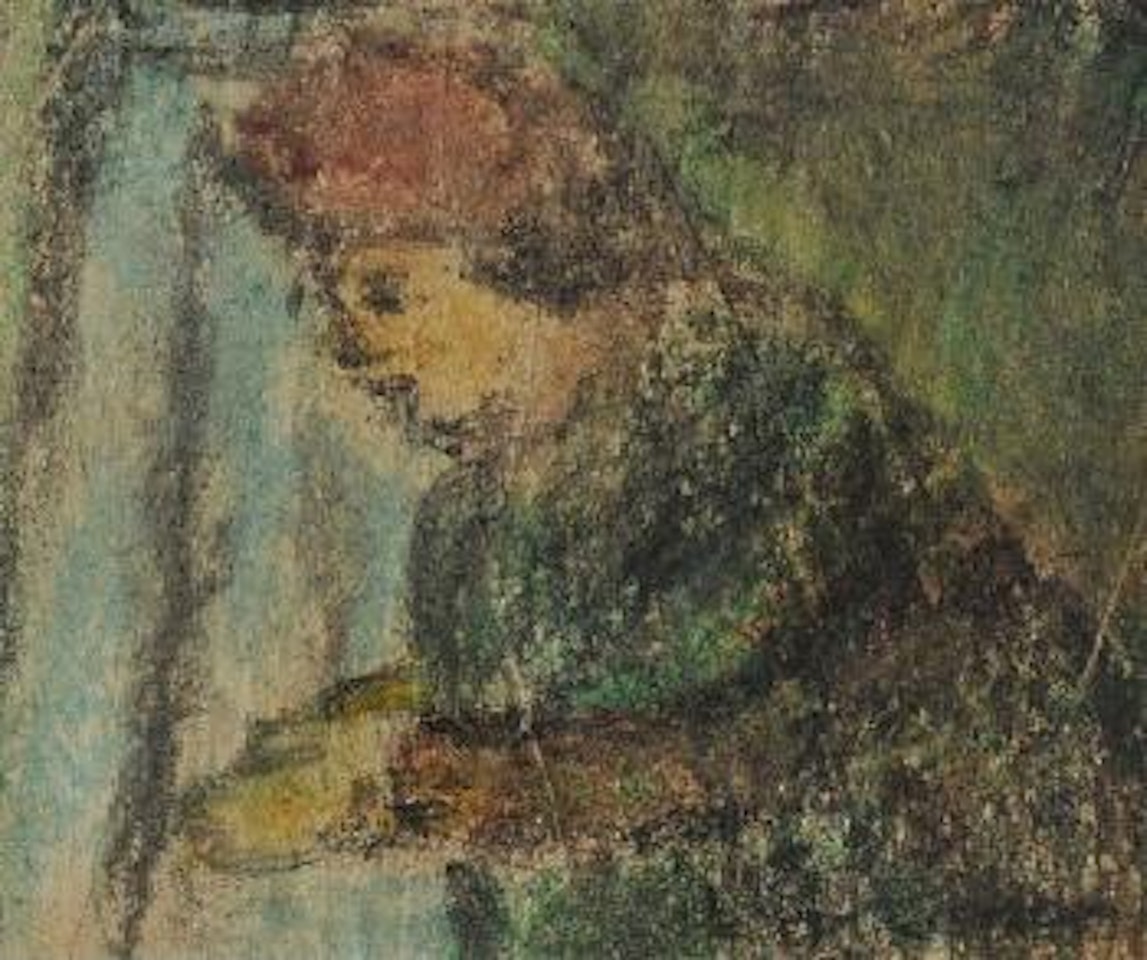 Mending the Dress by William Conor