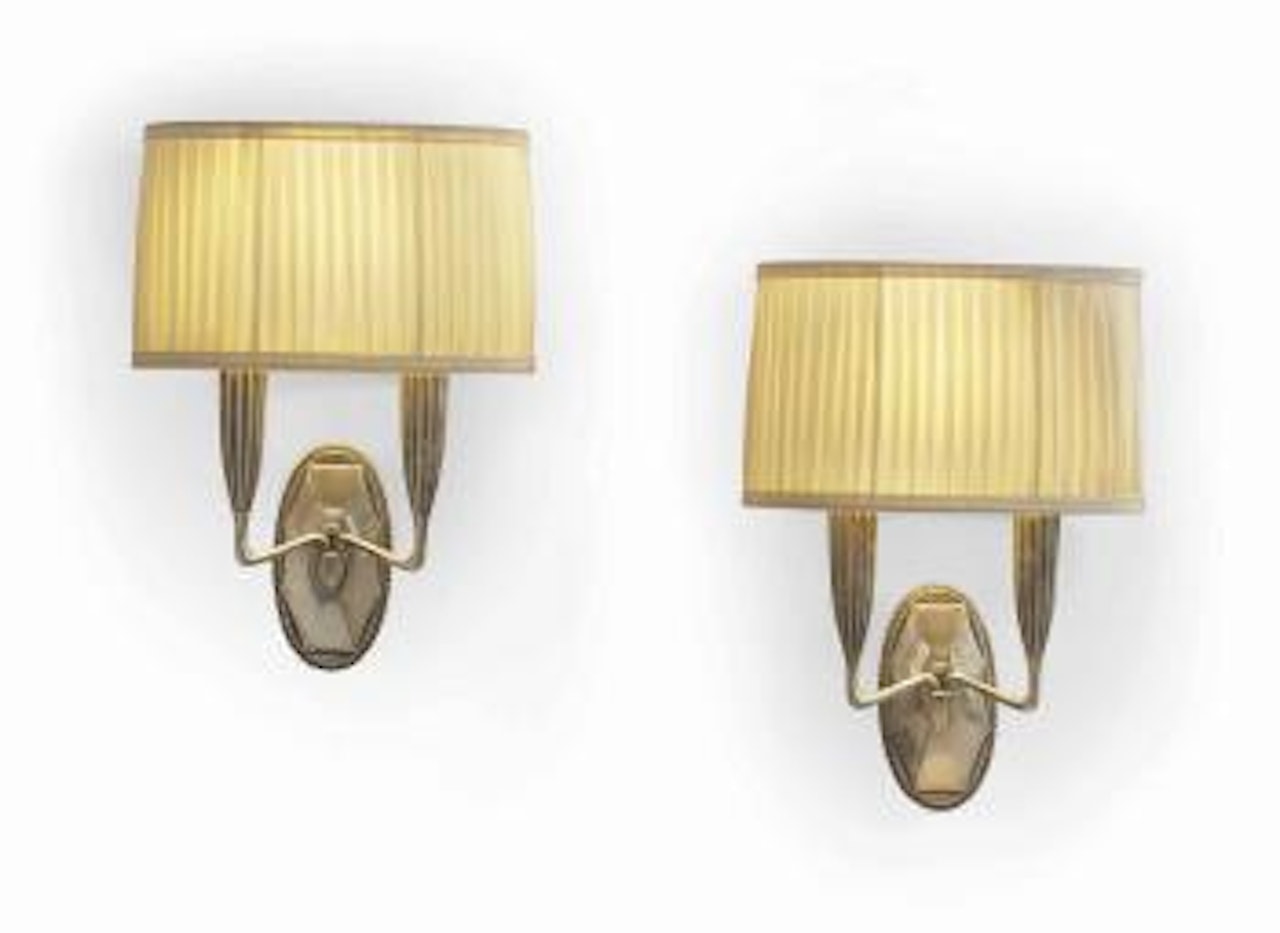 Paire D'appliques by Emile-Jacques Ruhlmann