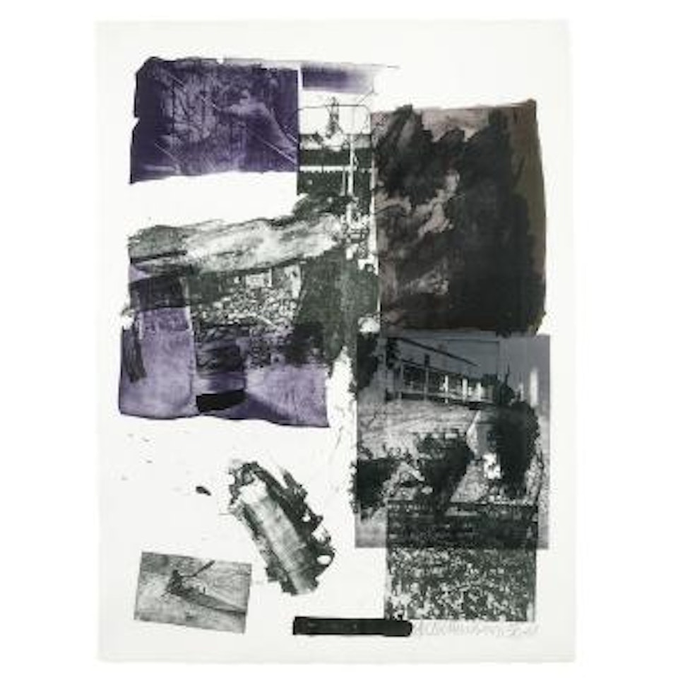 Promise (Foster 65) by Robert Rauschenberg