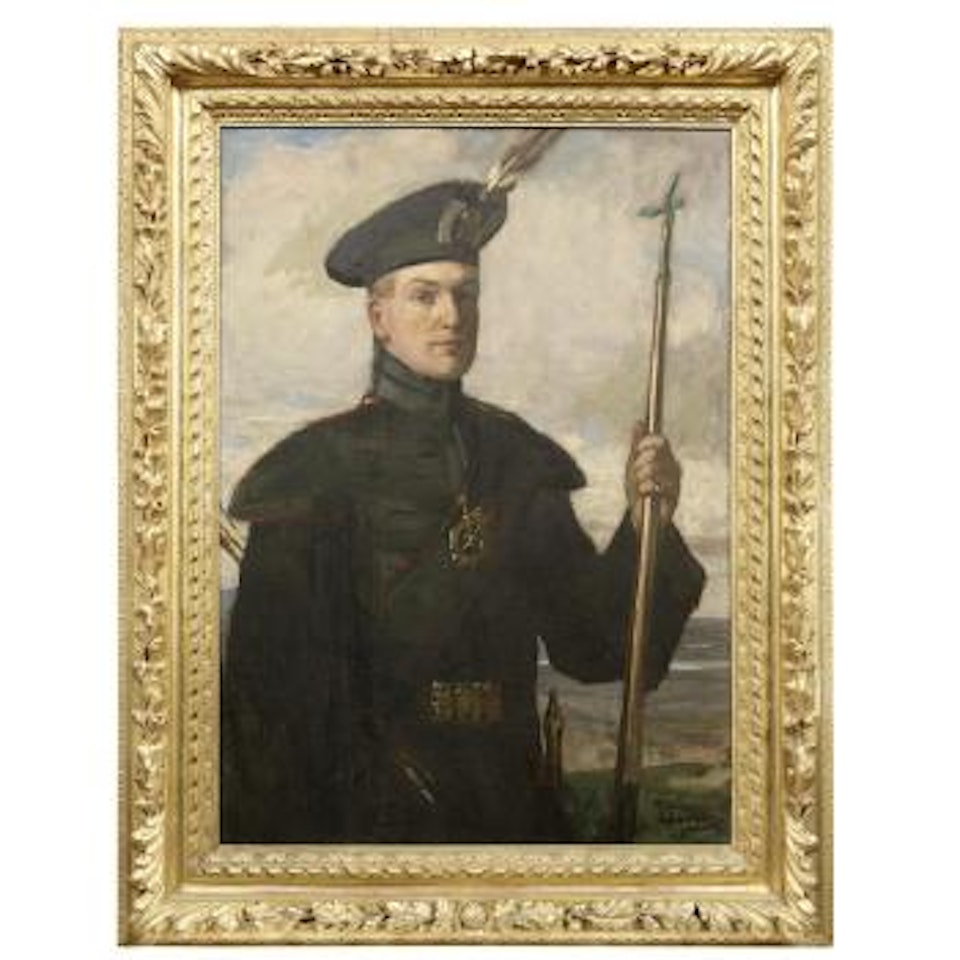 Sir Patrick Ford in the uniform of a Royal Archer by John Lavery
