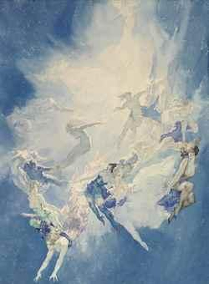 Falling Angels by Norman Alfred Williams Lindsay
