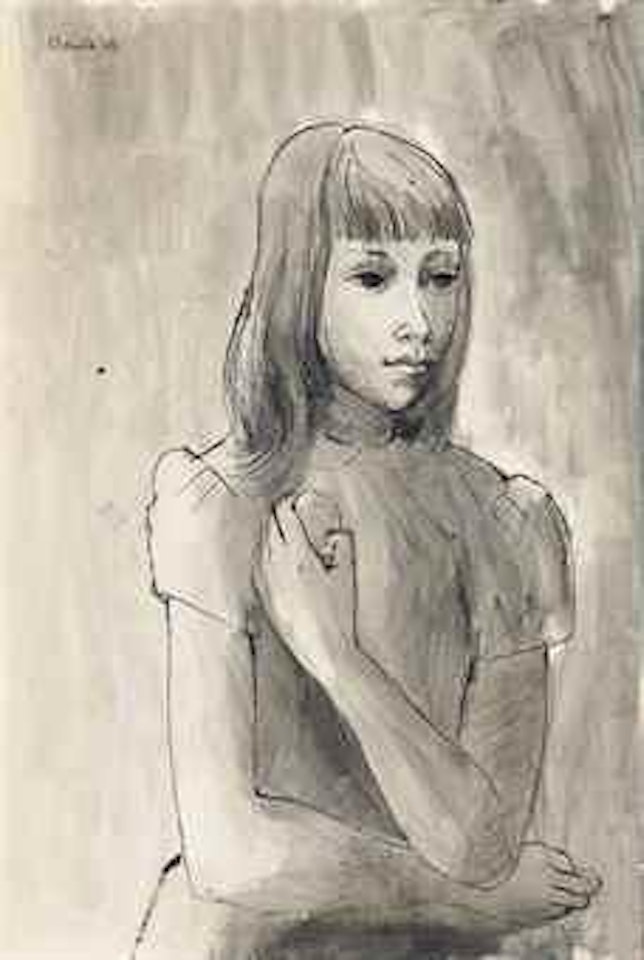 Portrait of a Girl by Donald Stuart Leslie Friend