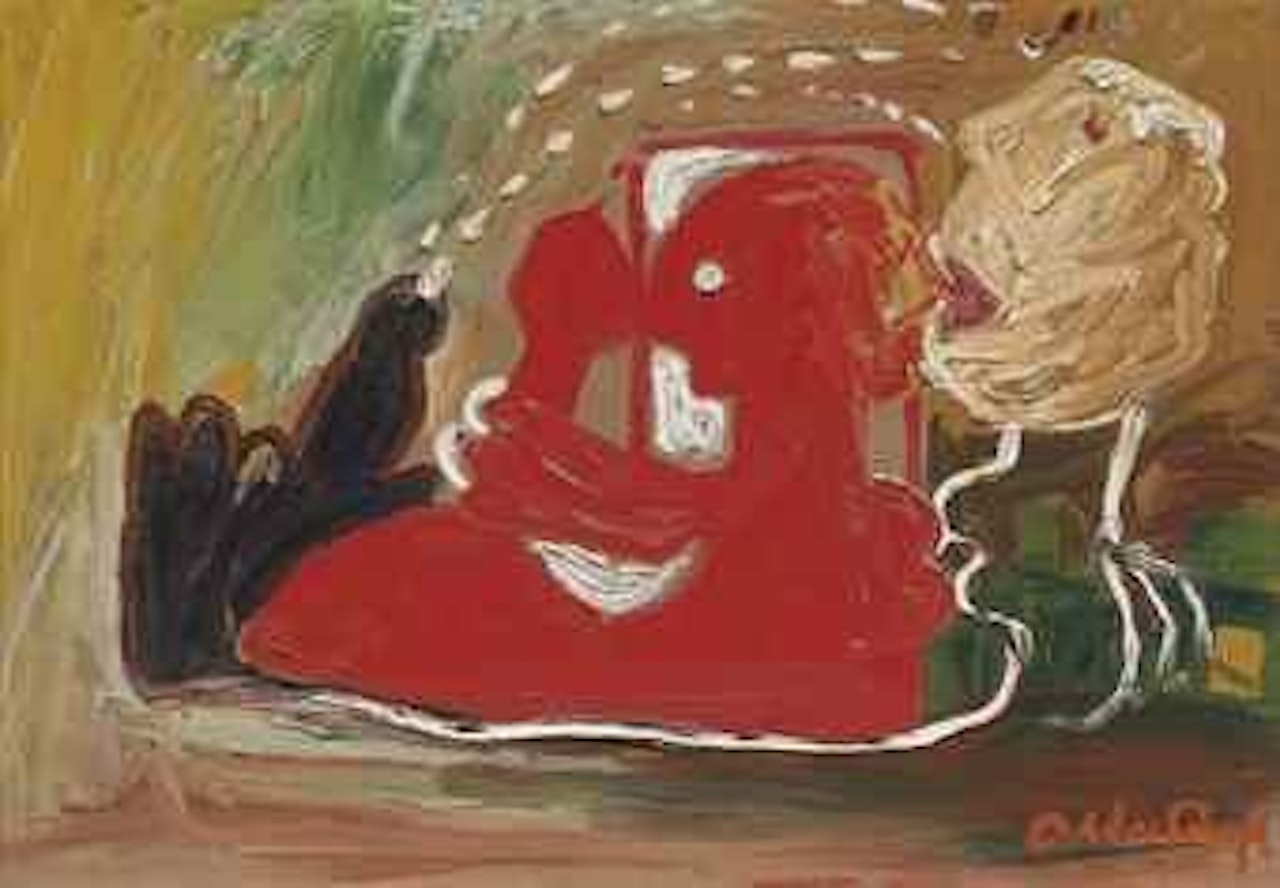 Lovers dreaming of a summer's night by Arthur Merric Bloomfield Boyd