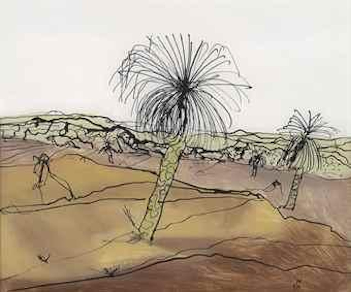 Grass Trees by Sidney Nolan
