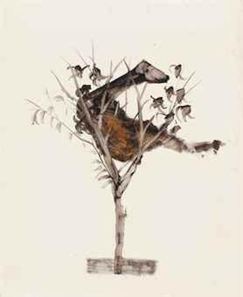 Sketch for jewelled sculpture by Sidney Nolan