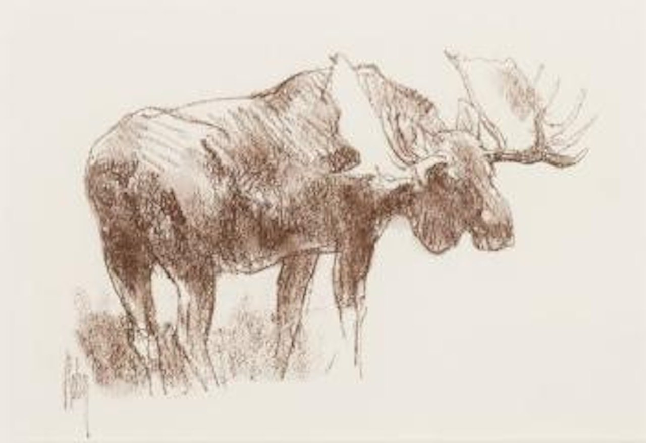 Moose by Bob Kuhn
