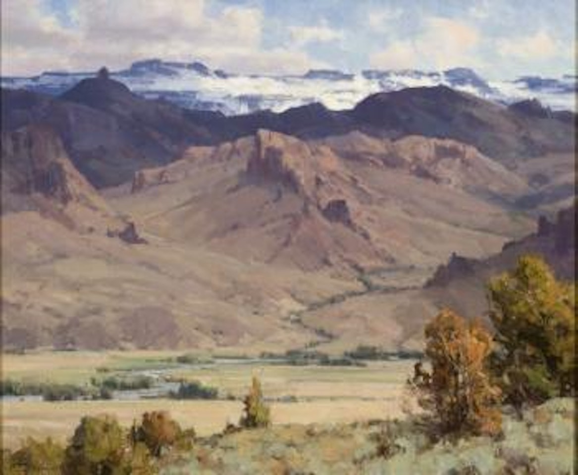 View from Jim Mountain, Cody by Clyde Aspevig